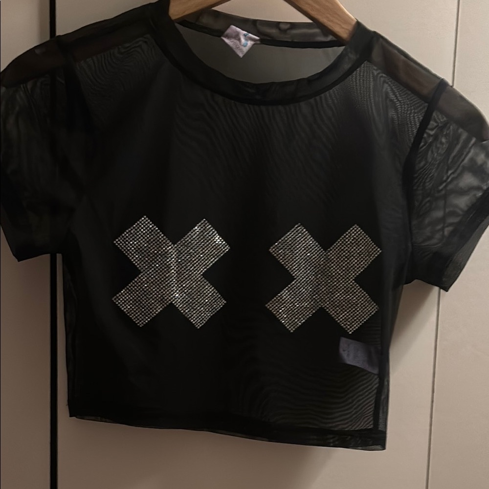 I Heart Raves  Crop Top